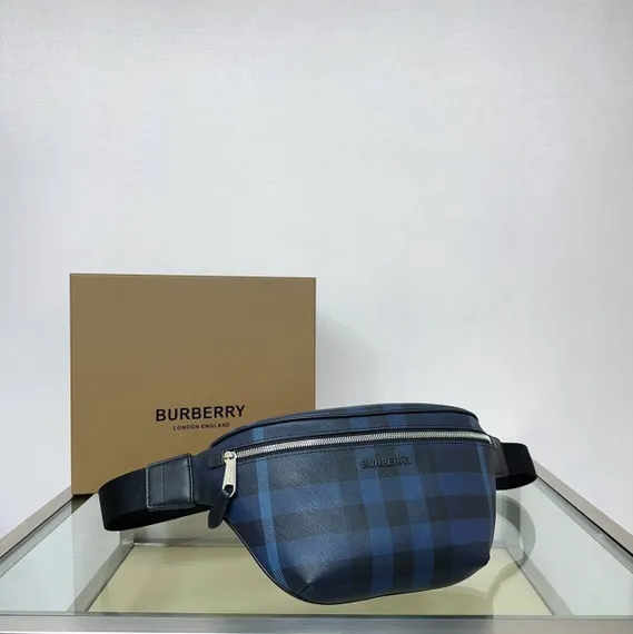Поясная сумка Burberry Cason с отделкой из гладкой кожи