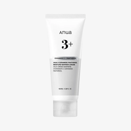 ANUA Барьерный крем для лица с пантенолом и керамидами 3 Ceramide Panthenol Moisture Barrier Cream (100 мл)