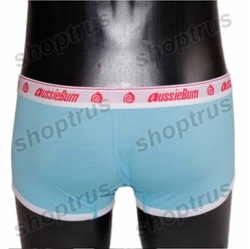 Мужские трусы хипсы голубые Aussiebum AB00398