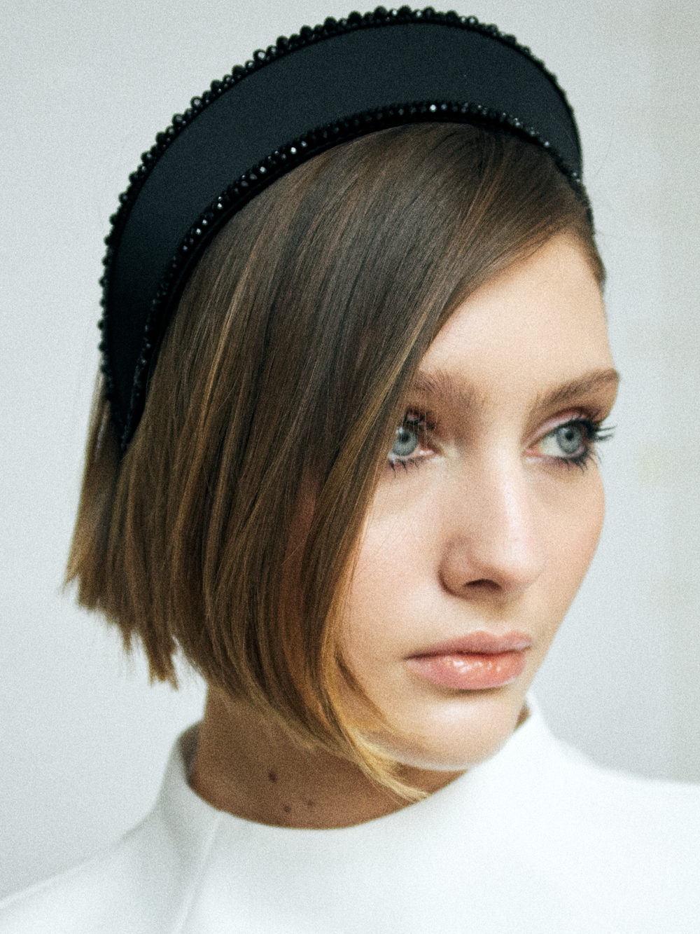 Кокошник Total Black с декором