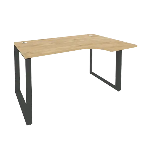 Onix Стол эргономичный правый на О-образном м/к O.MO-SA-2 (R) 1380*980*750 (720/460)