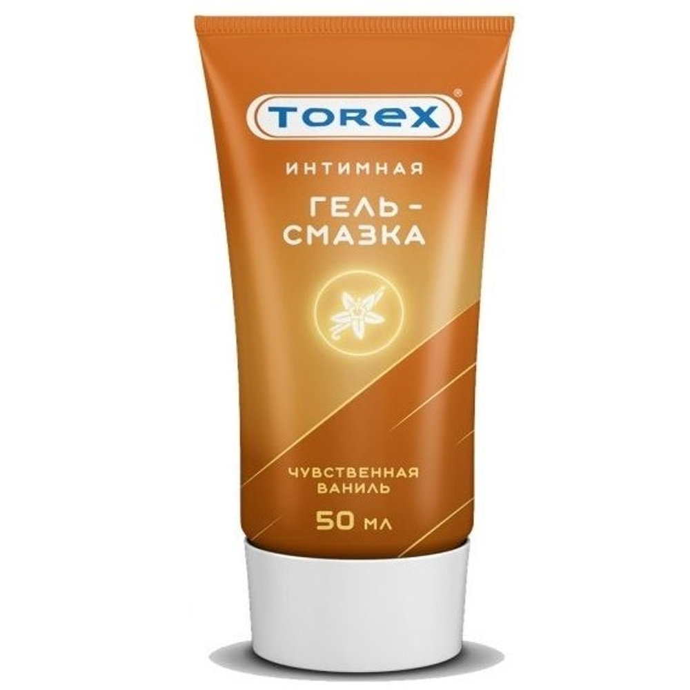 Интимная смазка на водной основе Чувственная ваниль Torex 50мл