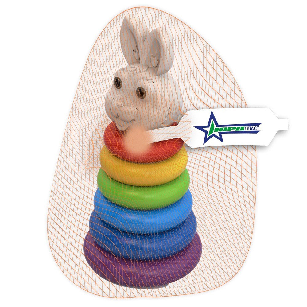 419/Пирамидка "Кролик"/11