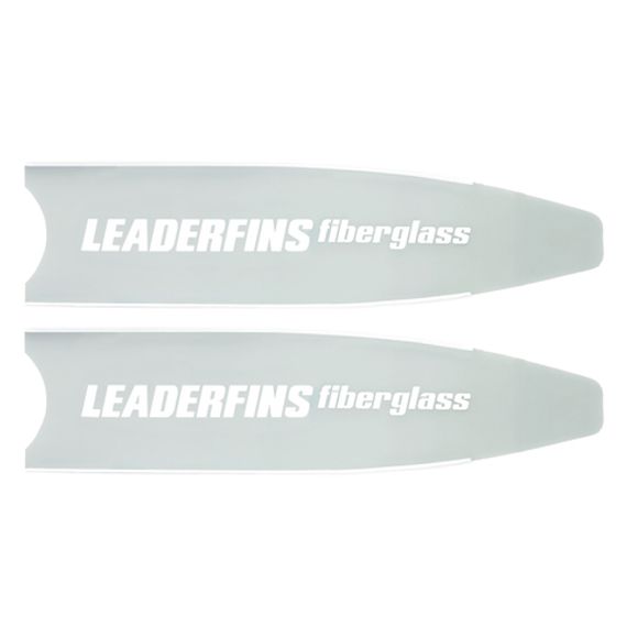 Лопасти Leaderfins Ice стеклотекстолитовые с наклейкой 20° белая отбортовка