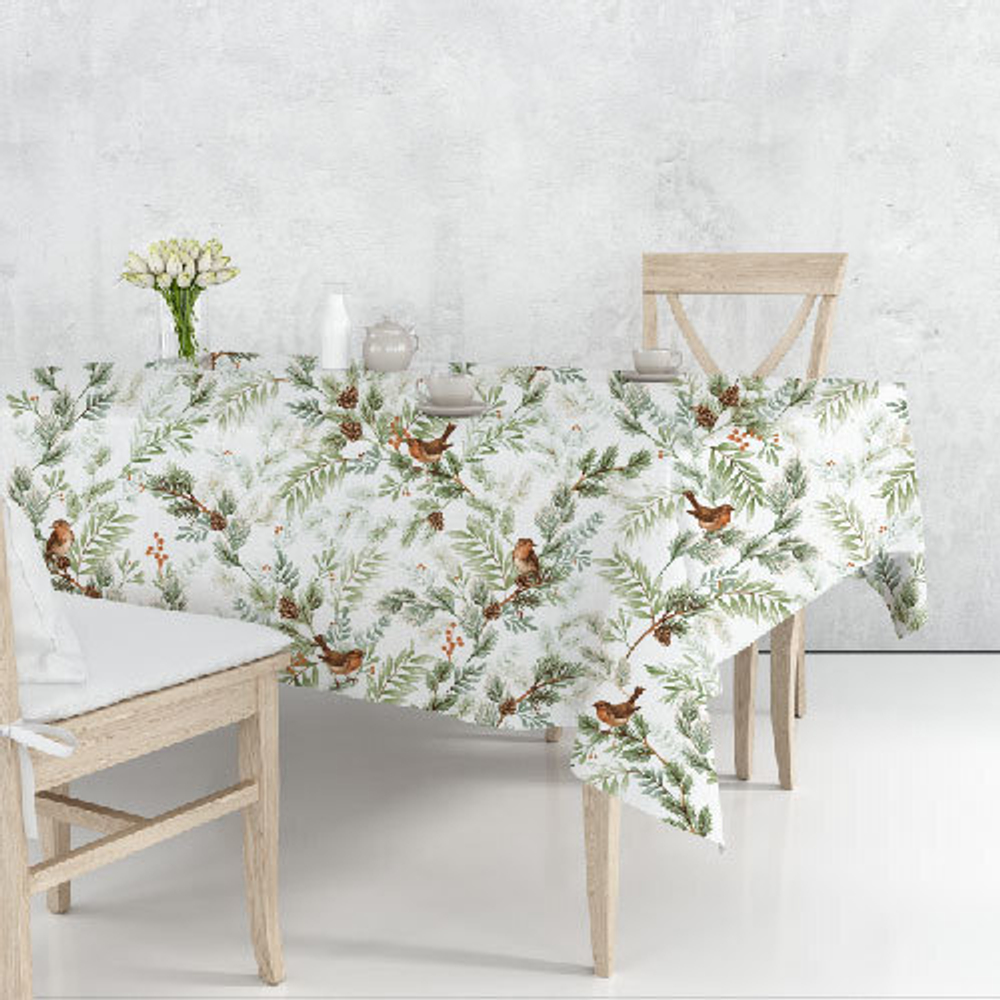 Скатерть 145*180см Лес «NewYear»