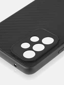 Чехол ROSCO для Samsung Galaxy A53 оптом (арт. SS-A53-CARBONE-BLACK)