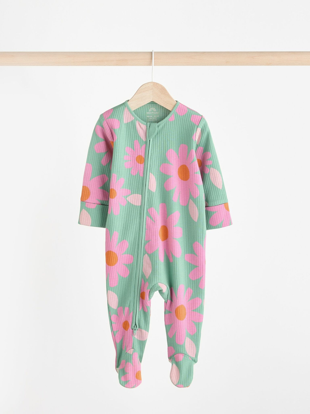 Комбинезон / Cлип для малышей Next B47-269, 3 шт., Зеленый, Бежевый