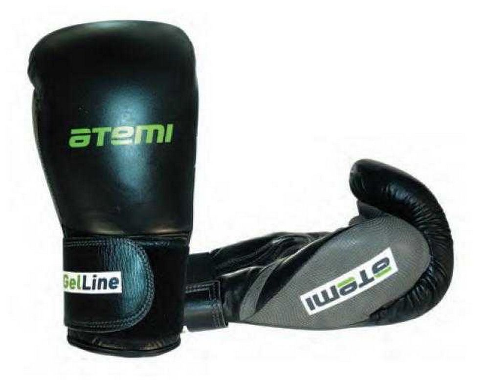 AGBG-001 перчатки боксерские, натуральная кожа, серия GEL (10 OZ)