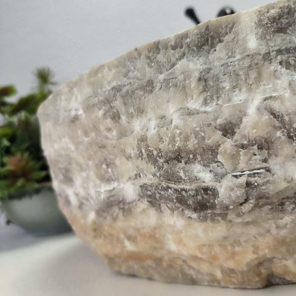 Раковина из оникса Erozy Grey EO-62226 51*39*15 0096