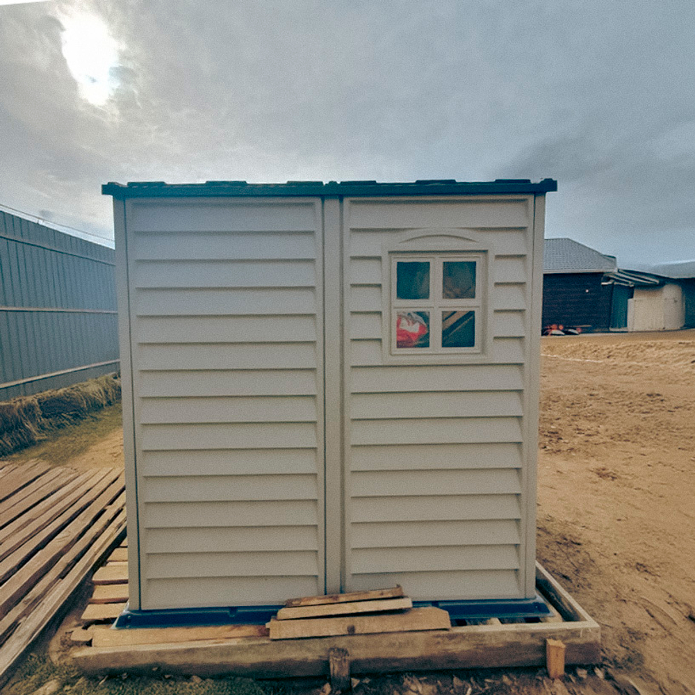 Сарай-хозблок пластиковый для дачи StoreMate Plus (234х313х186 см)