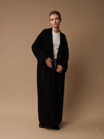 C0153-06 Кардиган женский черный dbr (OS)