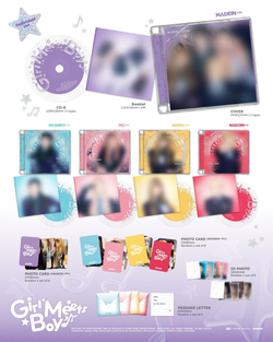 Альбом MADEIN - GIRL MEETS BOY Album RANDOM Version
