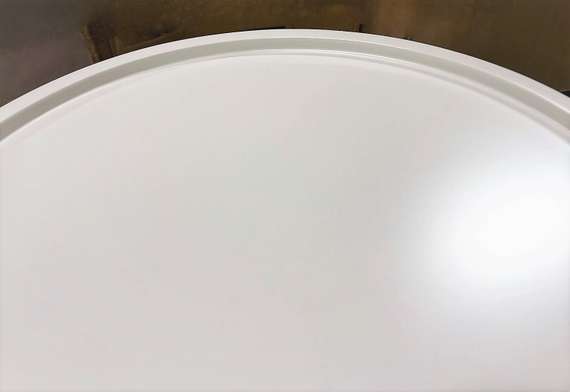 Прикроватная тумбочка Giado с двумя ящиками, белая