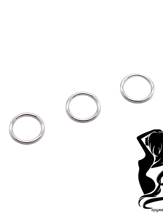 Кольцо Arta-F, 10 мм, металл, серебро