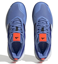 Мужские кроссовки теннисные Adidas CourtJam Control M Clay - blue fusion/cloud white/ lucid blue