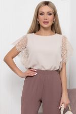 Блуза "Мадина" (экрю) Б5957 LT Collection (Акция)
