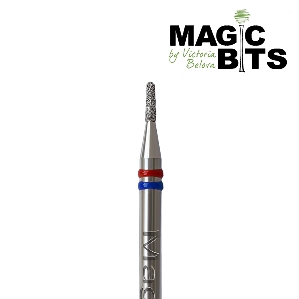 Magic bits алмазная фреза с натуральным напылением фиссура 012 средне-мягкая санкт-петербург