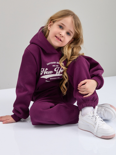 Детский костюм с брюками дКБ-71/слива-п