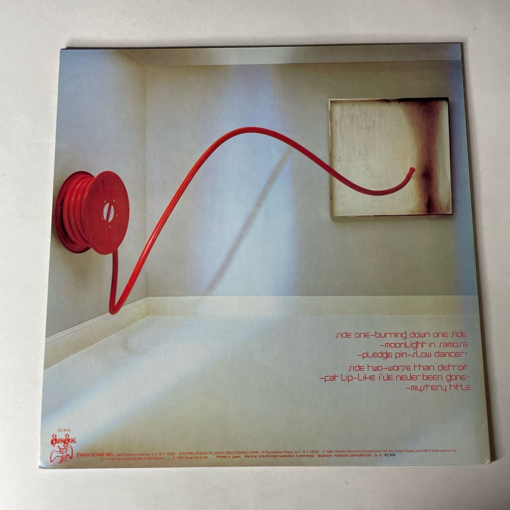 Винтажная виниловая пластинка LP Robert Plant Pictures At Eleven (Япония 1982) (Без Оби) Moonlight In Samosa