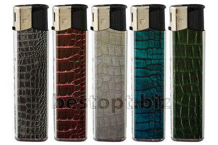 Зажигалки Пьезо BS 833 КОЖА (50шт*20бл)