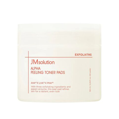JMsolution Alpha Peeling Toner Pads тонер-пэды с альфа-гидроксикислотами для сияния кожи