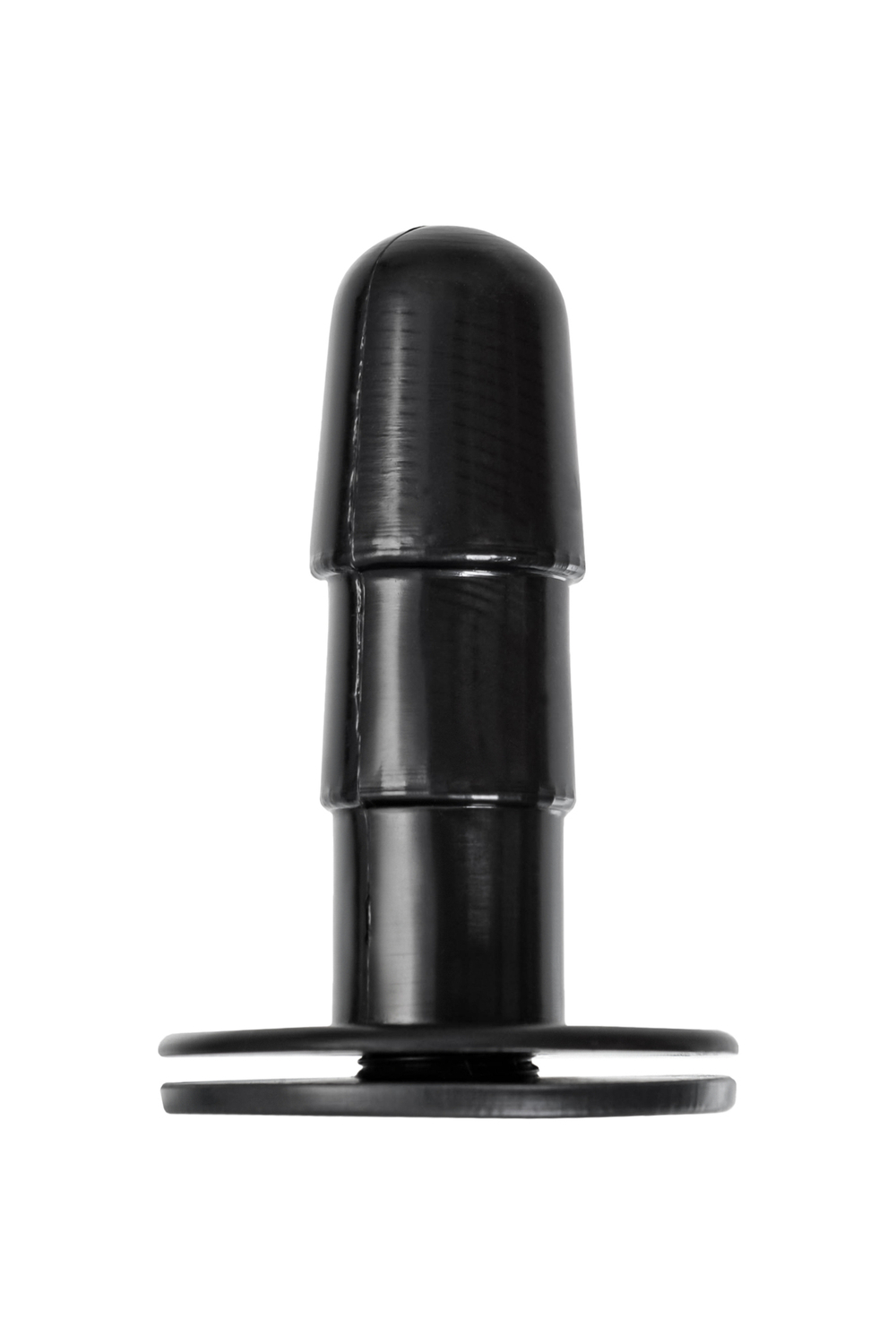 Трусики для страпона RealStick Strap-On Onyx, экокожа, черные