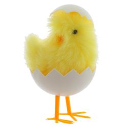GAEM Фигурка декоративная "Цыпленок" (блок 12 шт), L6 W6 H8 см, 3в.