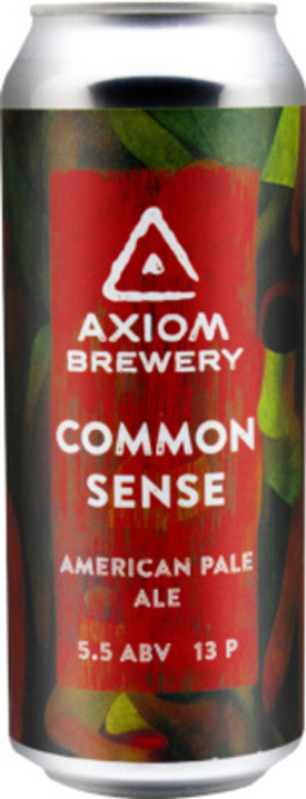 Пиво Аксиом Коммон Сенс / Axiom Common Sense 0.5 - банка