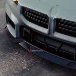 Карбоновая губа переднего бампера для BMW M2 G87 / 2 серии G42 БМВ тюнинг