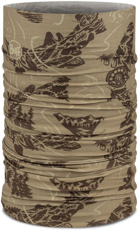 Бандана-труба Buff CoolNet UV Lake River Khaki Фото 1