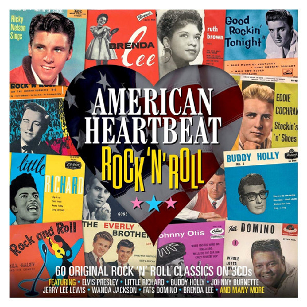 Сборник / American Heartbeat Rock 'N' Roll (3CD)