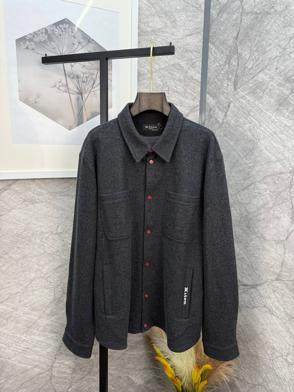 Рубашка Kiton (утепленная)