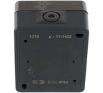 Выключатель 1-клавишный с подсветкой IP54, 10АХ-250В, серый Эксперт ЭРА