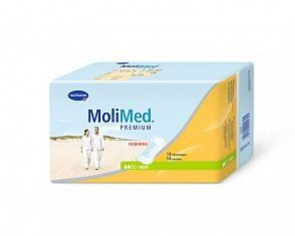 MoliMed Premium mini - МолиМед Премиум мини - Урологические прокладки, 14 шт. (RUS) НДС 10%