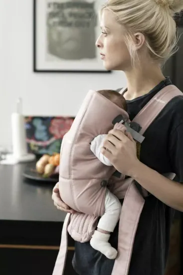Эргорюкзак BabyBjorn Mini Cotton,  pink