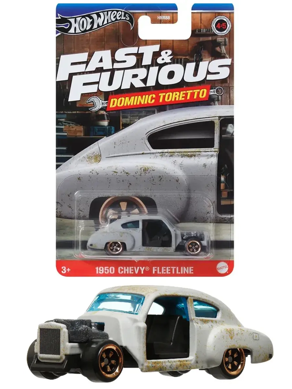 Машинка Хот Вилс 150 Chevy Fleetline HNR88 HRW49
