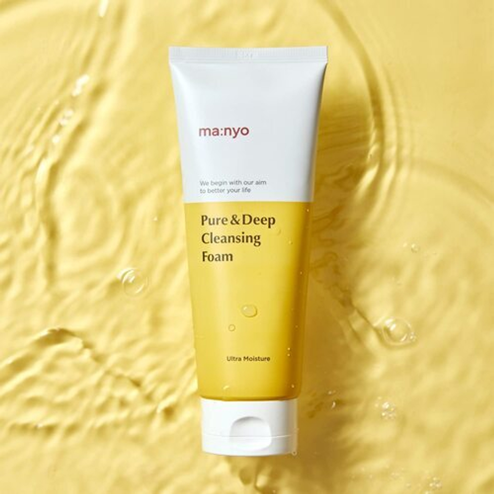 Manyo Пенка для глубокого очищения пор с церамидами - Pure deep cleansing foam, 100мл