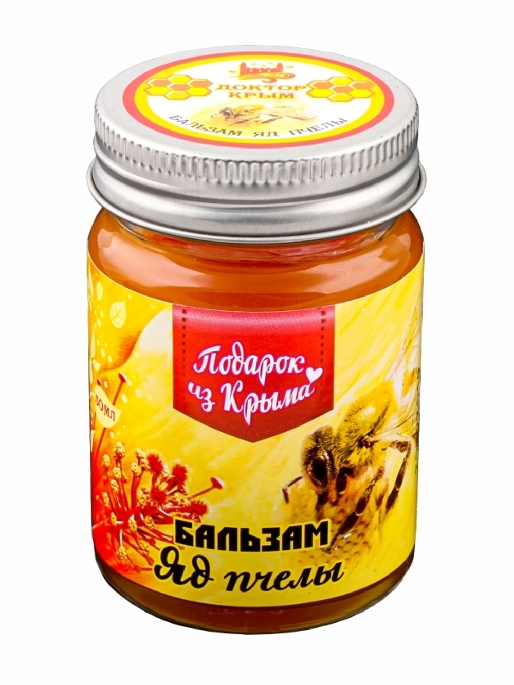 Бальзам "Доктор Крым" Пчелиный яд , 50гр. (РОССИЯ)