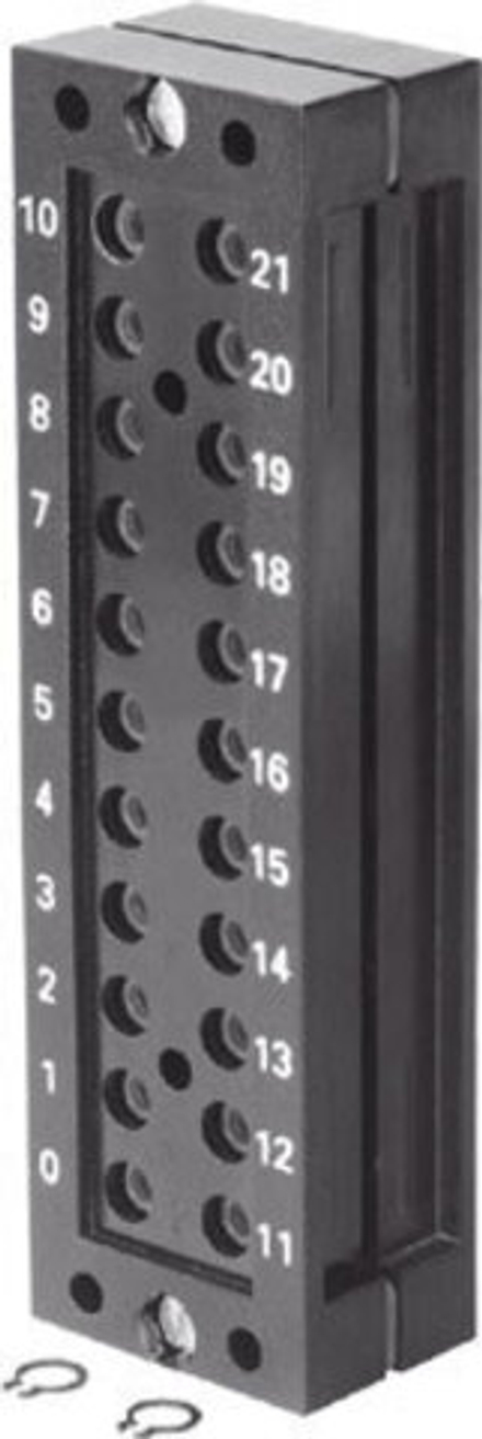 KM-22-B Многоканальный штекер с ниппелями