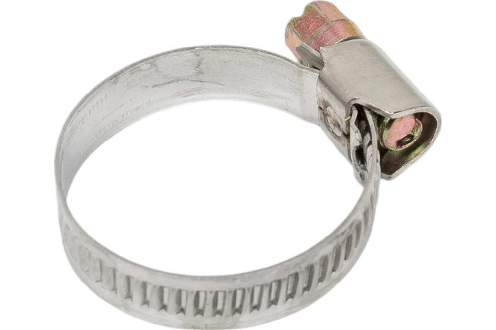 ХОМУТ ДИАЛУЧ БАБОЧКА 20-32ММ 1/2 НЕРЖ 1ШТ