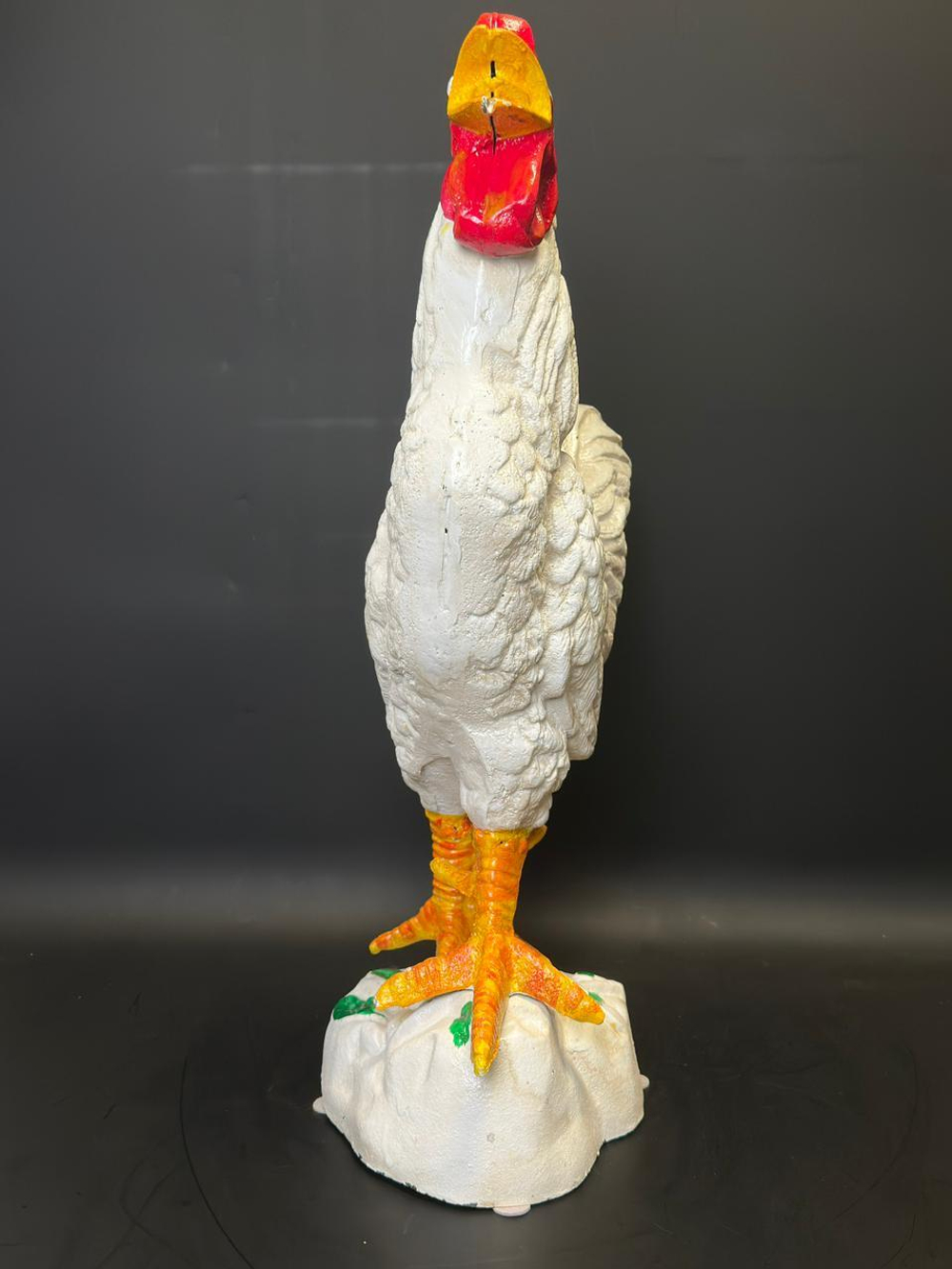 Большой чугунный петух