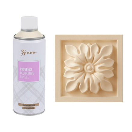 Спрей краска "Siana Provence" матовая 0,52л (Слоновая кость)
