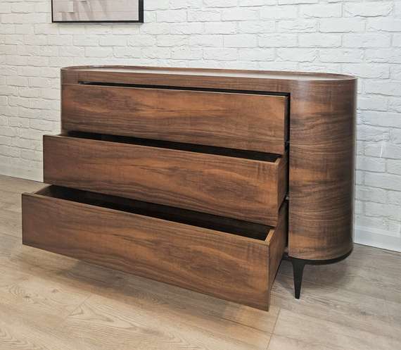Комод с 3 ящиками Gentleman орех