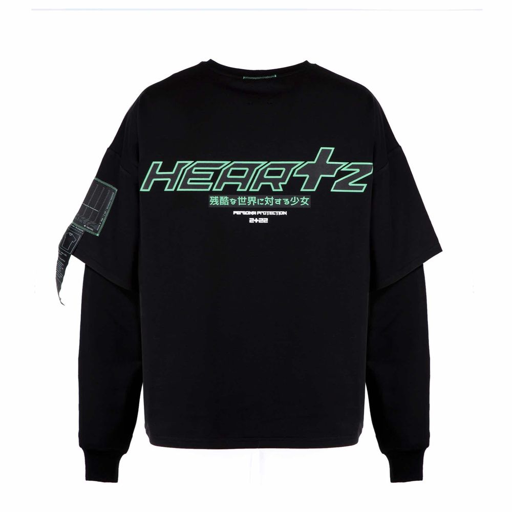 Лонгслив Heartz «Type-S» Черный