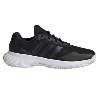 Женские Кроссовки теннисные Adidas GameCourt 2 W - core black/core black/cloud white