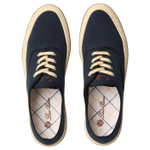 Loro Piana Canvas Shoes Women"s Low top Navy