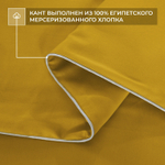 Комплект постельного белья Однотонный Сатин Премиум на резинке OCPR001