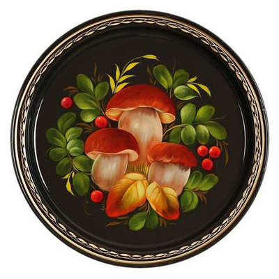 若斯托沃彩绘托盘 A5D290925203