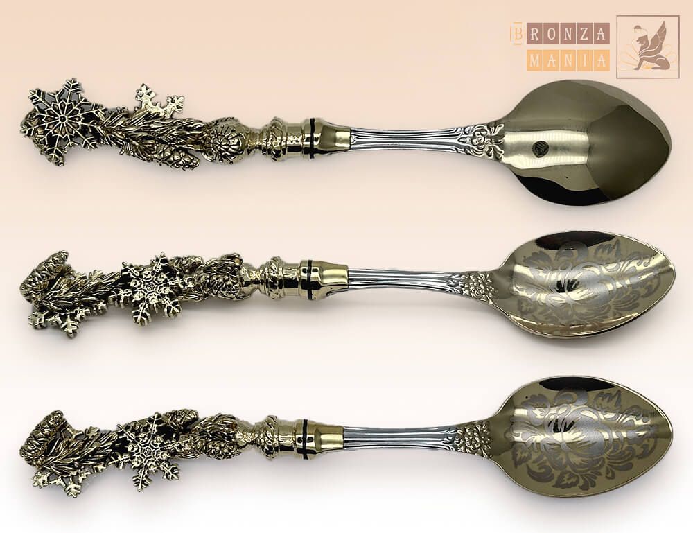 ложка чайная Снежинка