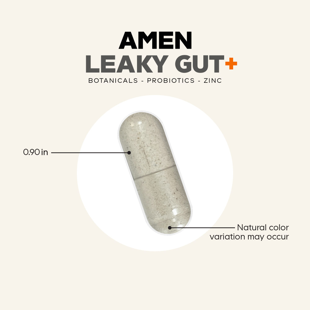 Codeage, Amen, Leaky Gut +, 90 растительных капсул